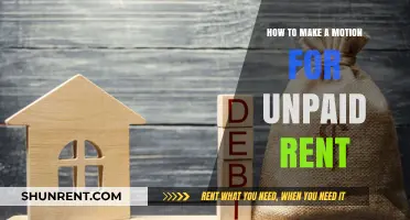 How to File a Motion for Unpaid Rent: A Step-by-Step Guide