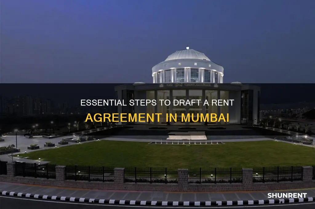 how to make a rent agreement in mumbai