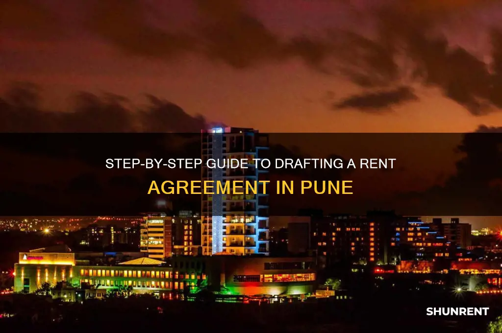 how to make a rent agreement in pune