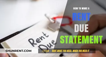 Create a Rent Due Statement: A Step-by-Step Guide for Landlords