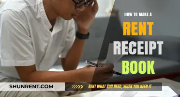 DIY Rent Receipt Book: Easy Steps to Create Your Own