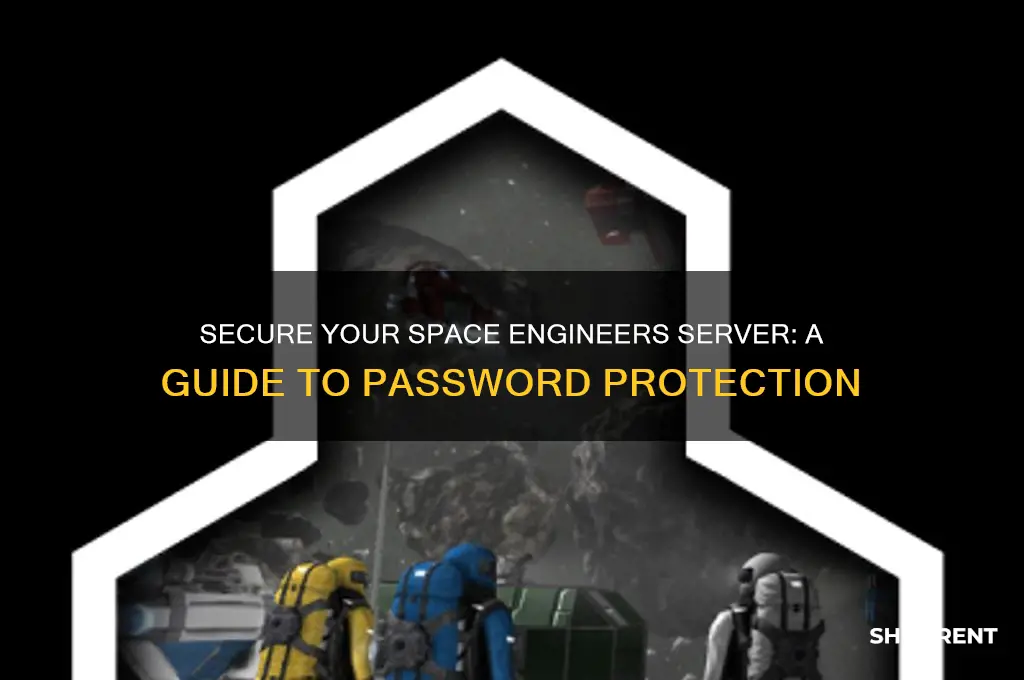 how to make a rented server password protected space engineers