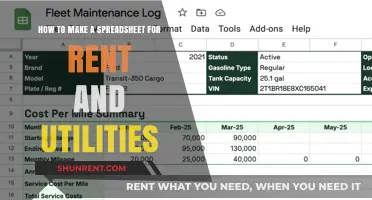 Master Rent and Utilities Tracking: Create Your Own Spreadsheet Guide