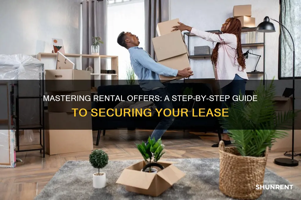 how to make an offer for rent