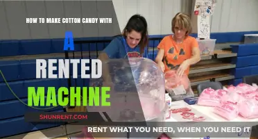 Sweet Success: Mastering Cotton Candy with Your Rented Machine