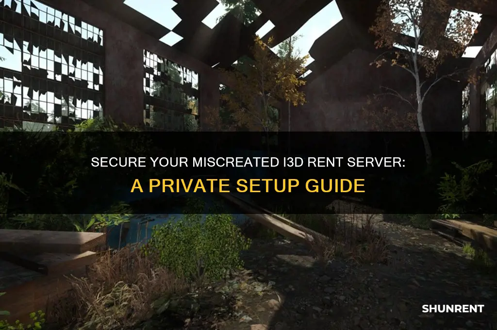 how to make it private i3d rent server miscreated