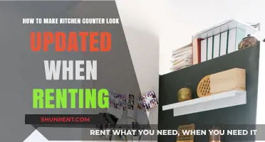 Refresh Your Rental Kitchen: Easy Counter Updates for a Modern Look