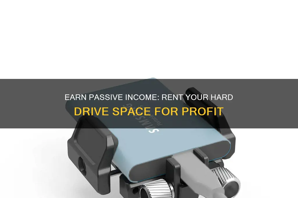 how to make money by renting your harddrive space