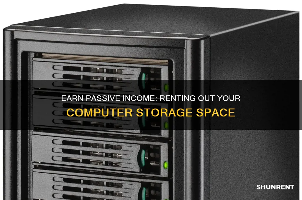 how to make money renting out my computer storage space