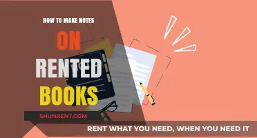 Effective Note-Taking Strategies for Rented Books: Tips and Tricks