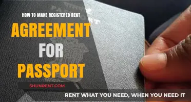Complete Guide to Creating Registered Rent Agreements for Passport Applications
