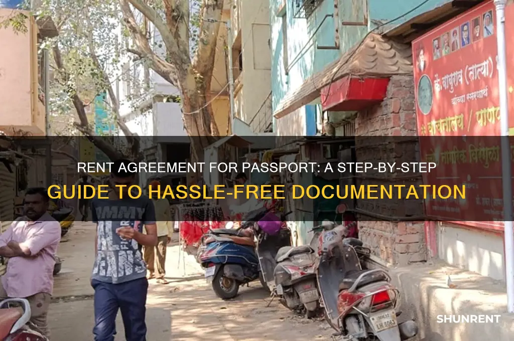 how to make rent agreement for passport