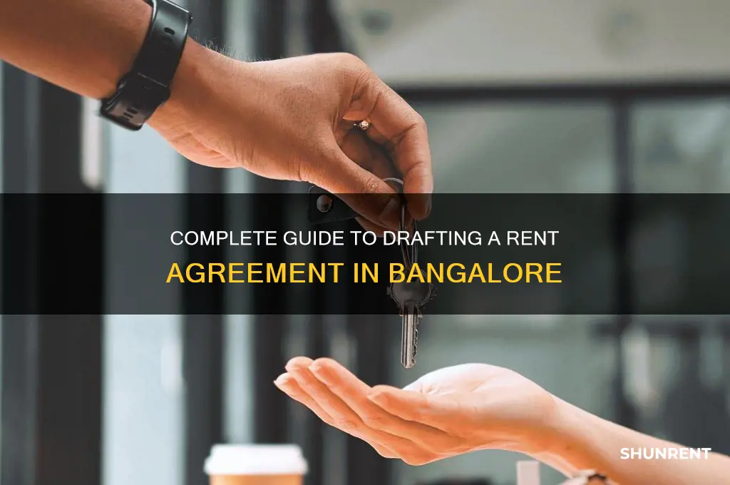 how to make rent agreement in bangalore