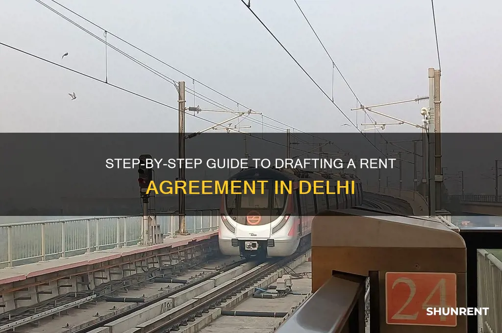 how to make rent agreement in delhi