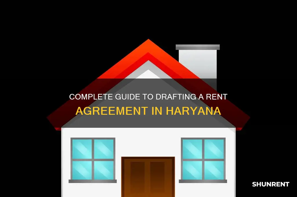how to make rent agreement in haryana