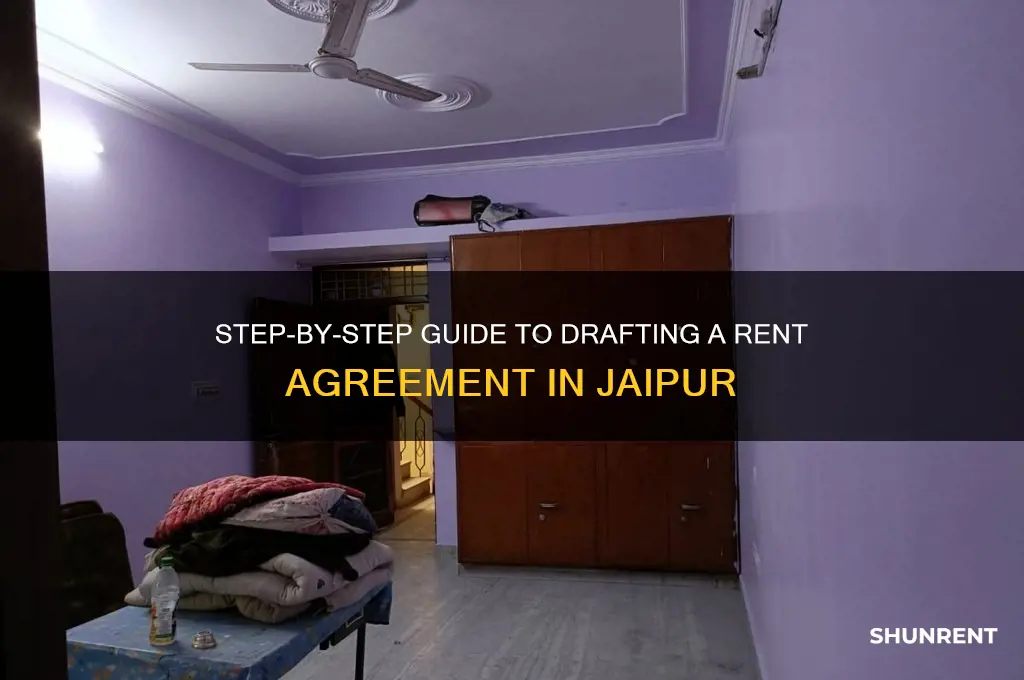 how to make rent agreement in jaipur