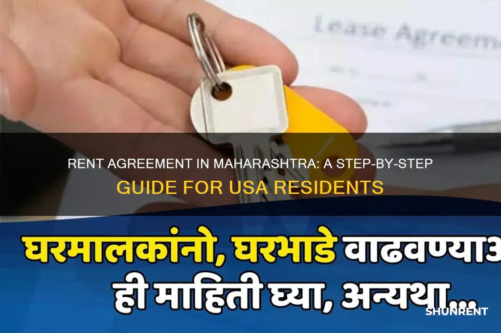 how to make rent agreement in maharashtra from usa