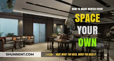 Transforming Rented Event Spaces: Creative Tips to Personalize Your Venue
