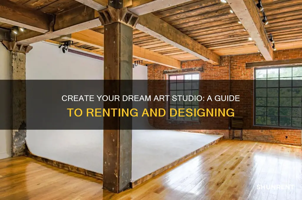 how to make your own art studio renting