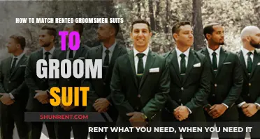 Matching Rented Groomsmen Suits to the Groom’s Look: A Stylish Guide
