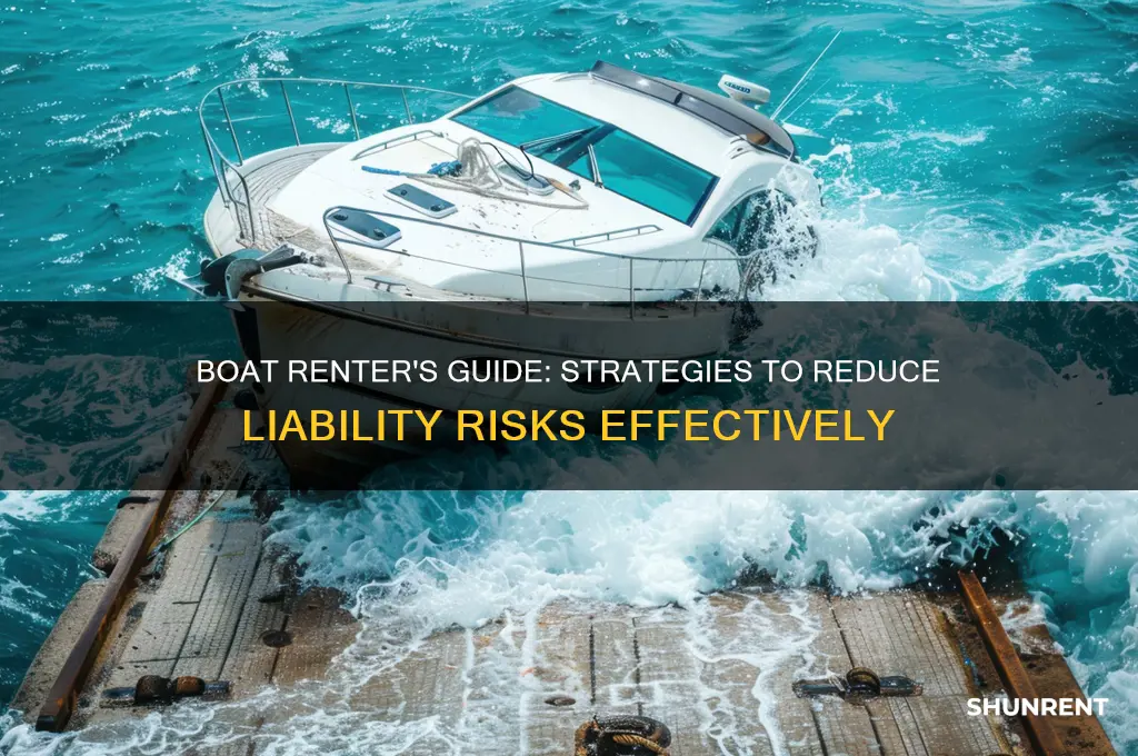 how to minimize liability risks as a boat renter