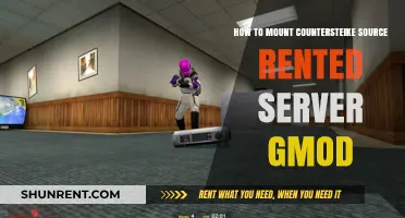 Mounting Counter-Strike Source Rented Server in GMod: Step-by-Step Guide