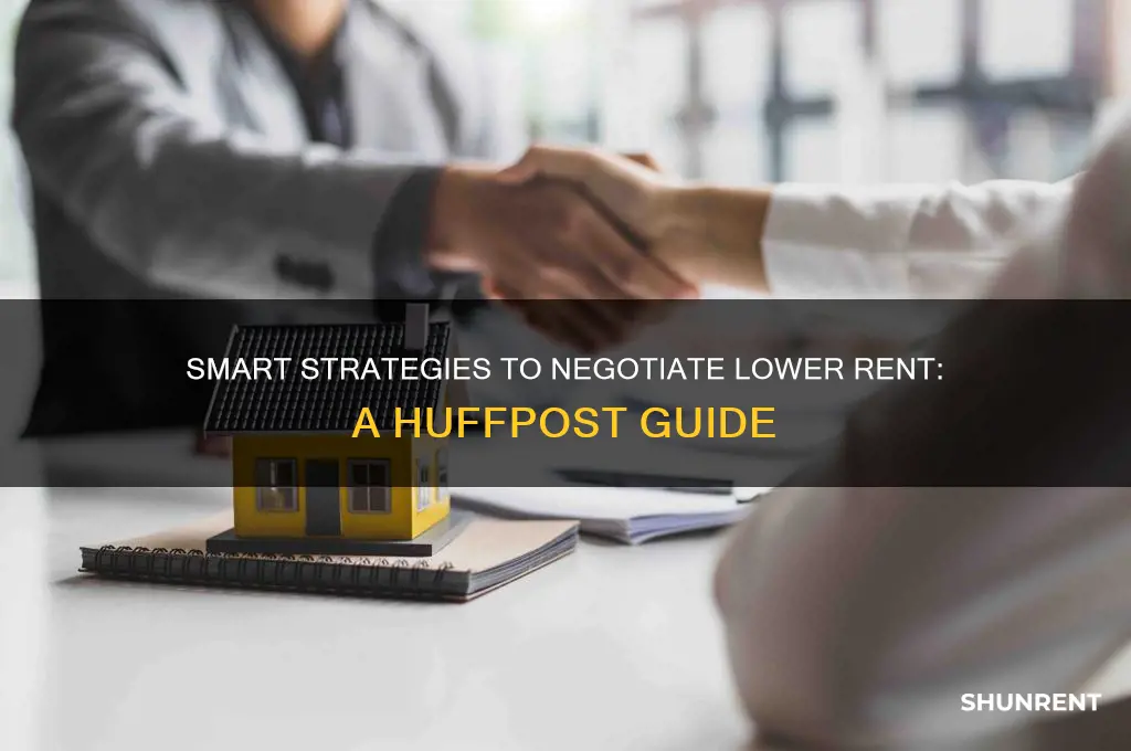 how to negotiate a discount on your rent huffpost