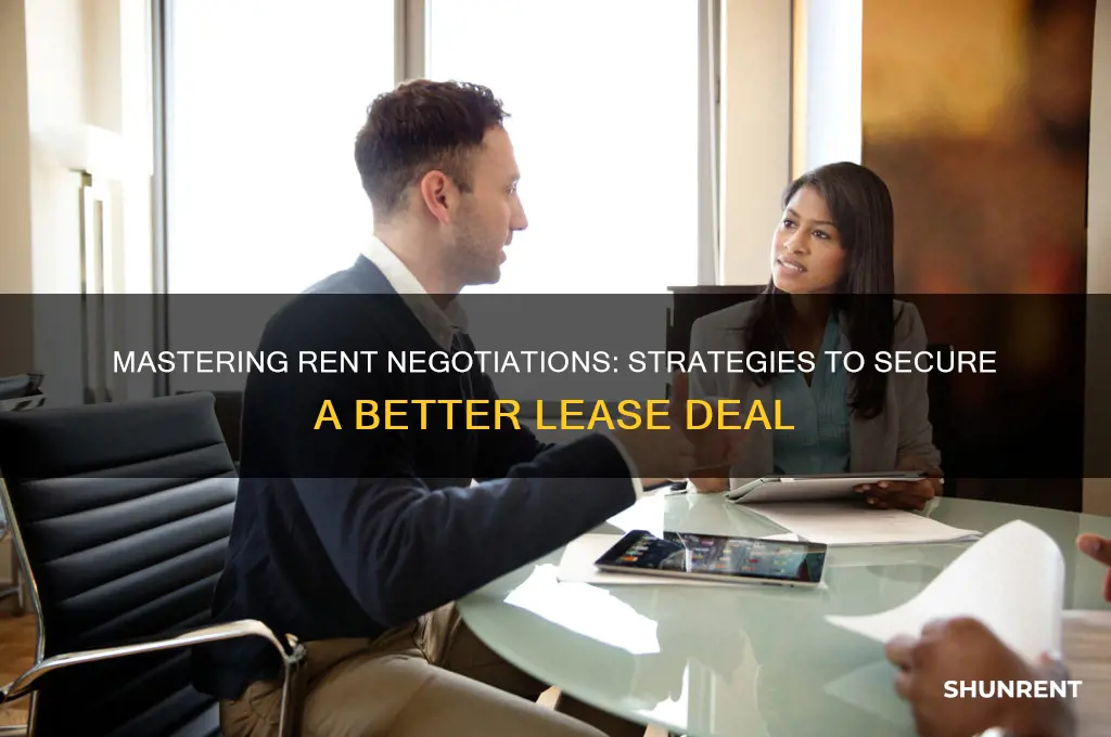 how to negotiate a price for rent