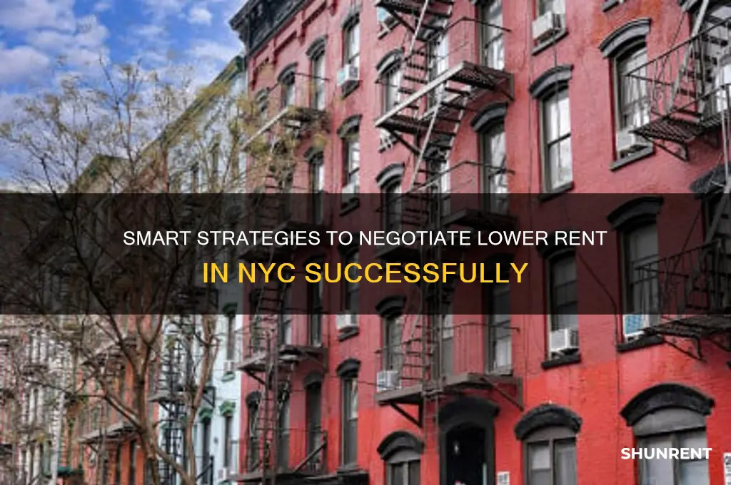 how to negotiate lower rent in nyc