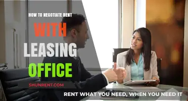 Mastering Rent Negotiation: Tips to Save Money with Your Leasing Office