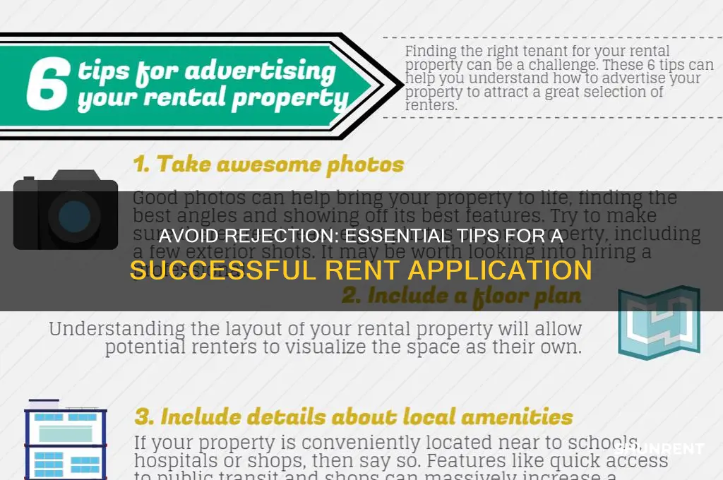 how to not have rent application rejected