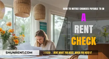 Spotting Changes Payable in Rent Checks: A Quick Guide
