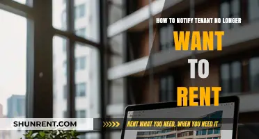 Ending Your Rental Agreement: How to Notify Your Tenant Professionally