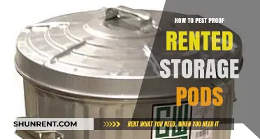 Secure Your Belongings: Pest-Proofing Tips for Rented Storage Pods