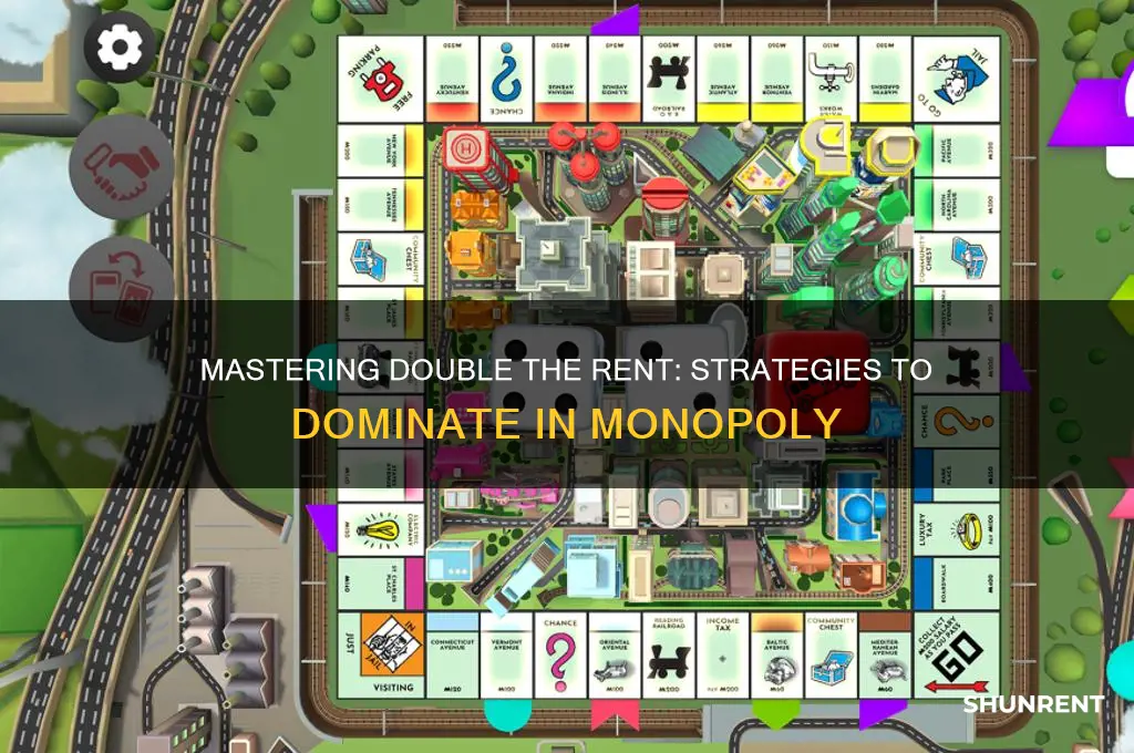 how to play double the rent card