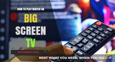 Stream Rented Movies on Your Big Screen TV: A Simple Guide
