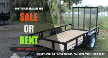 Mastering the Art of Playing Trailers for Sale or Rent
