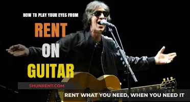 Master 'Your Eyes' from Rent: Easy Guitar Tutorial & Tips