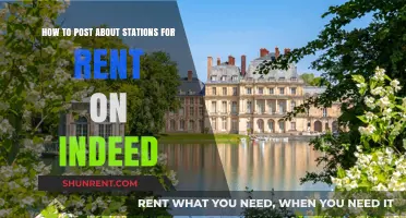 How to Post Effective Station Rental Listings on Indeed