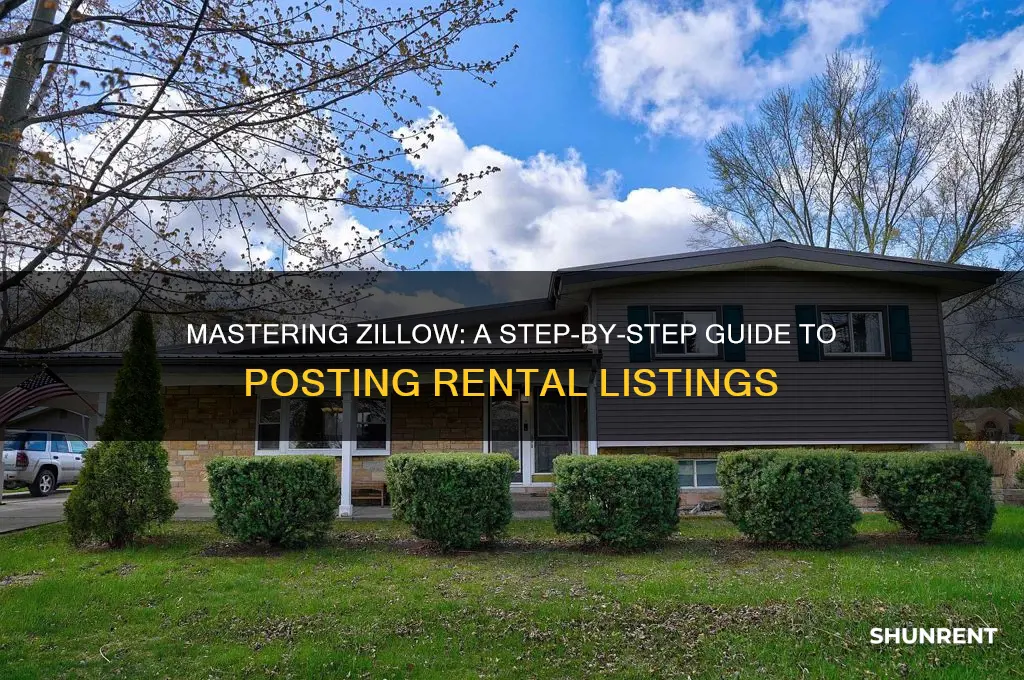 how to post on zillow for rent