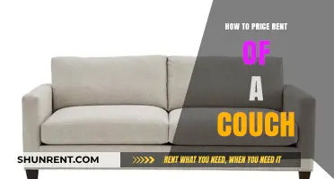 Pricing Your Couch Rental: A Guide to Fair and Profitable Rates