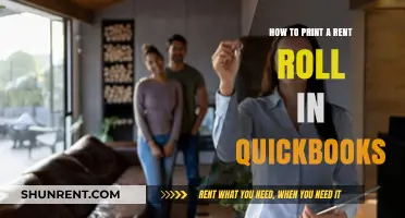 QuickBooks Rent Roll Printing: A Step-by-Step Guide for Landlords