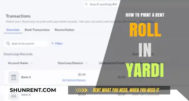Mastering Yardi: Step-by-Step Guide to Printing Your Rent Roll