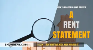 Mastering Rent Statement Delivery: A Step-by-Step Guide to Hand Delivery