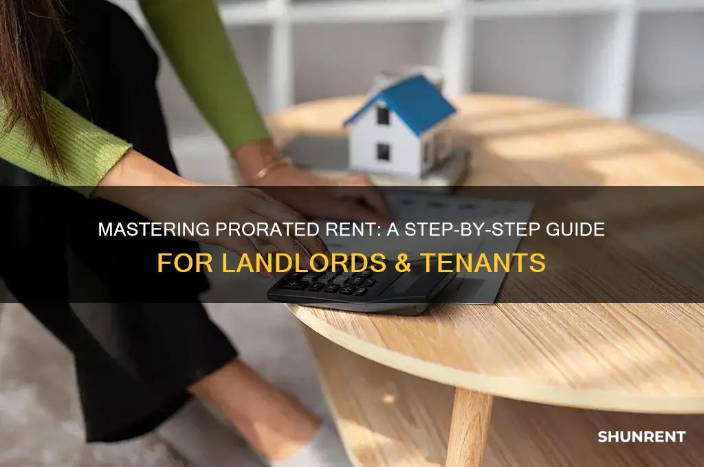 how to prorate rent the right way