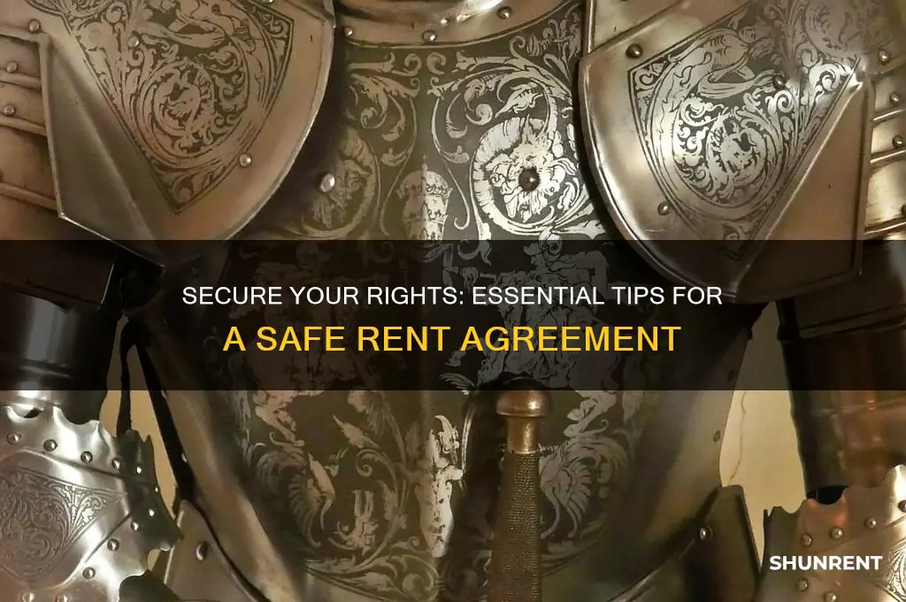 how to protect myself in a rent agreement