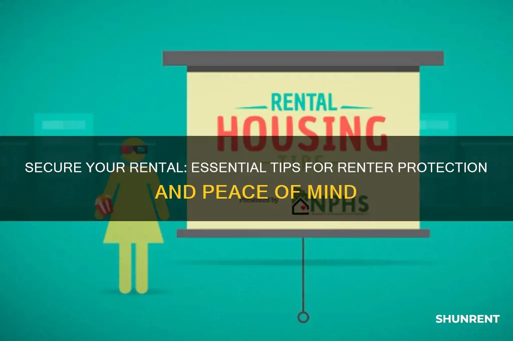 how to protect yourseld as a renter