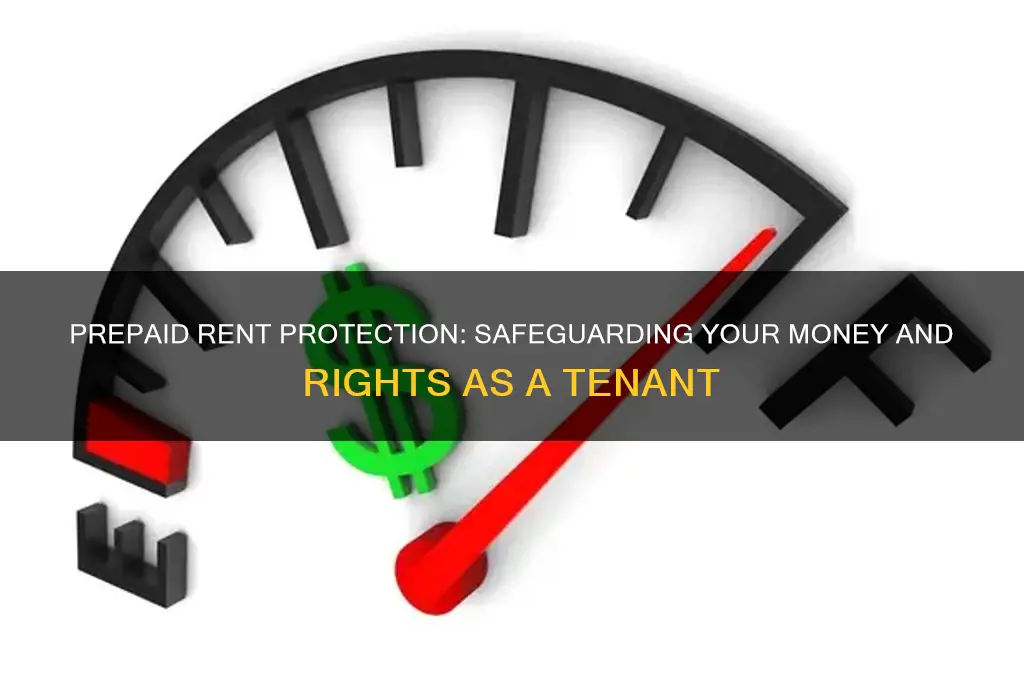 how to protect yourself if you prepay rent
