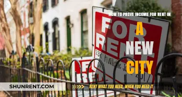 Proving Income for Rent: A Guide to Securing Housing in a New City