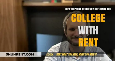Proving Florida Residency for College: Rent Documentation Guide